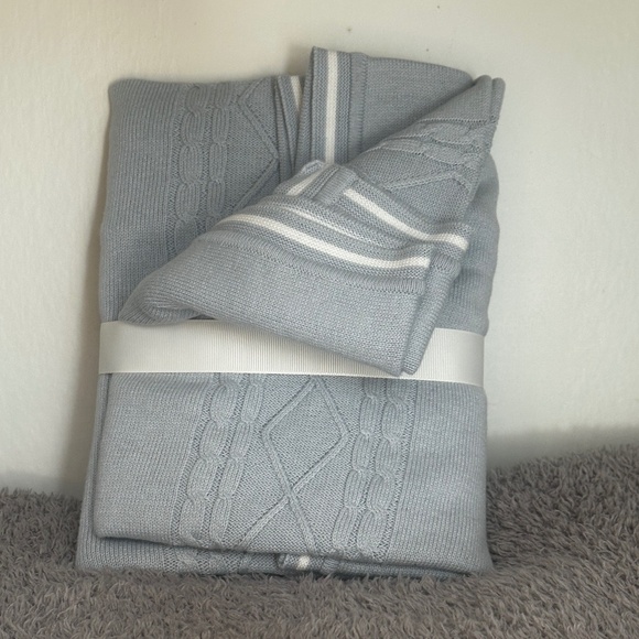 Elegant Baby Sail Boat Blanket - Picture 2 of 3